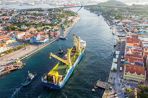 Jumbo bags DEME Offshore monopile transport contract