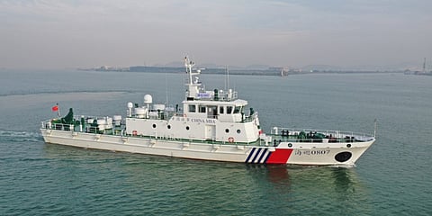A China Maritime Safety Administration patrol and rescue boat (Photo: Jianglong Shipbuilding)