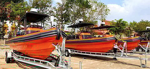 Asis Boats delivers six river patrol RIBs to Thai Marine Department