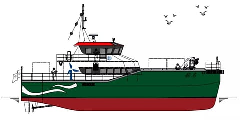 Wuxi Dongfang Shipyard to build two windfarm maintenance vessels for local company