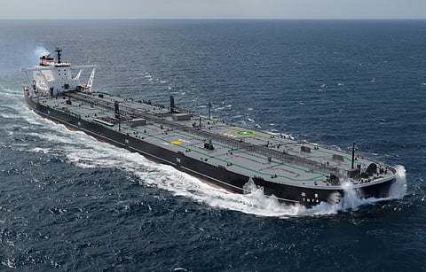 JMU delivers VLCC to Lotus Shipholding