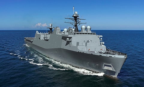 Rendering of a San Antonio-class landing platform dock (Photo: HII)