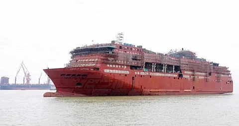 Guangzhou Shipyard floats out new ferry for Algeria’s ENTMV