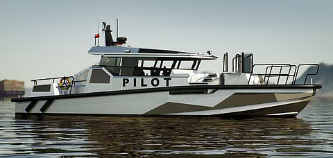 Metal Shark begins building pilot boat for Pascagoula, Mississippi