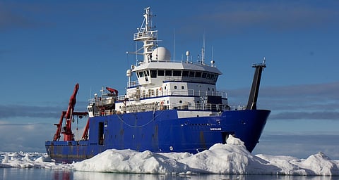 Sikuliaq (Photo: University of Alaska Fairbanks/Mark Teckenbrock)