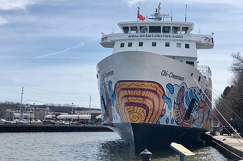 Chi-Cheemaun (Photo: OSTC official Facebook page)