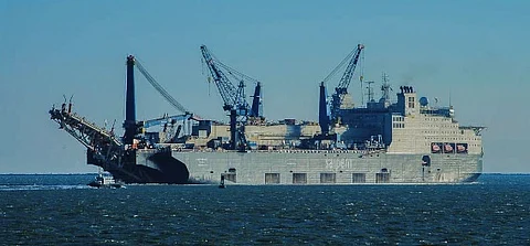 A Saipem pipelay vessel (Photo: Saipem)