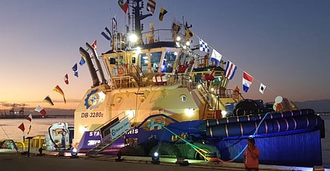 Starnav Canis, an 80-tonne bollard pull tug from the same series as Starnav Alpha (Photo: Starnav)