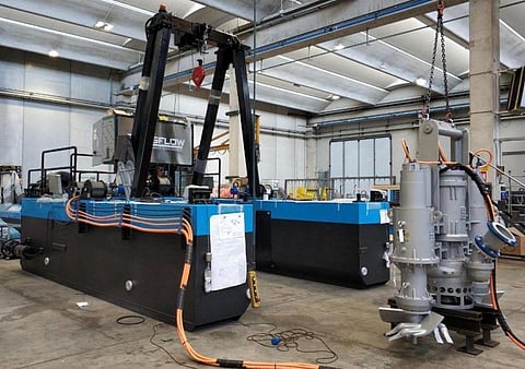 Dragflow completes remote-controlled dredger for French customer