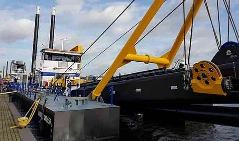 Damen unveils new electric dredger series