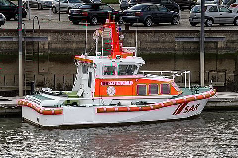 A DGzRS rescue boat (Photo: Wikimedia Commons/JoachimKohlerBremen)
