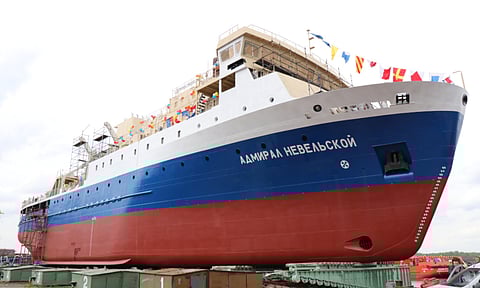 Nevsky Shipyard launches first Project PV22 ice-class ferry