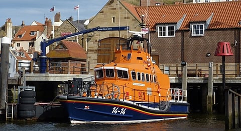 A lifeboat at the Whitby RNLI station in North Yorkshire (Photo: RNLI)