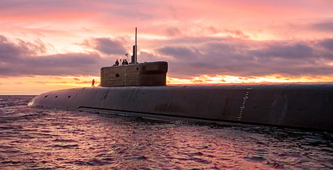 The Russian Navy Project 955A submarine Knyaz Vladimir (Photo: United Shipbuilding Corporation)