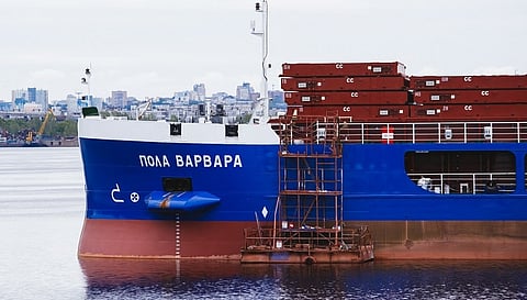 Krasnoye Sormovo delivers cargo ship Pola Varvara