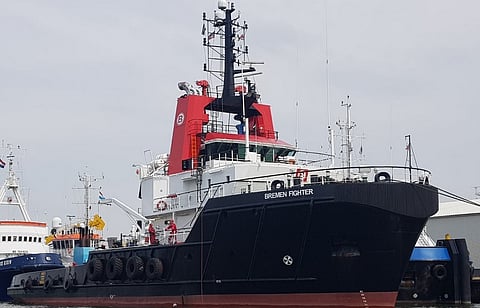 Ex-URAG anchor handler begins sailing with Boluda Towage Europe
