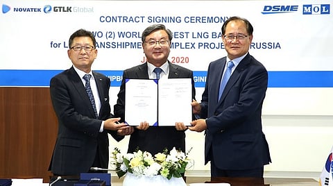 DSME to build LNG transshipment barge pair for Russian consortium