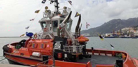 Italian port operator adds second Sanmar 24-metre tug to fleet