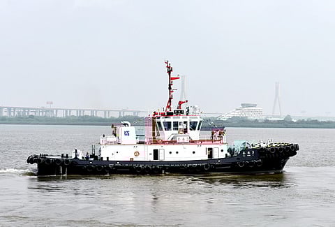 Jiangsu Zhenjiang delivers ASD tug to Taizhou operator