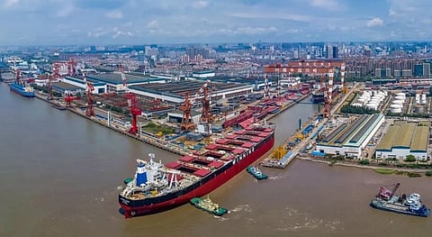 NACKS' shipyard in Nantong (Photo: China COSCO Shipping)