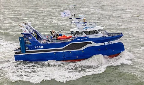 Damen Maaskant delivers trawler to Urk fishermen
