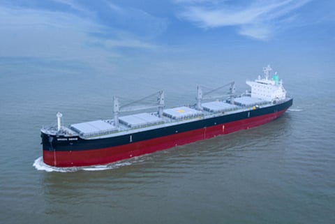 NACKS delivers bulk carrier Green Genie