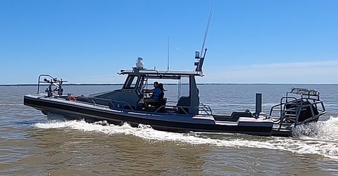 US Air Force gets new fire rescue boat