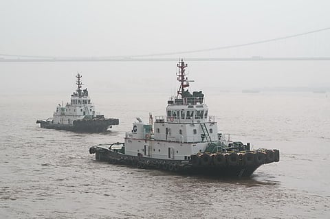 Jiangsu Zhenjiang delivers ASD tug pair to Gulf of Tonkin operator