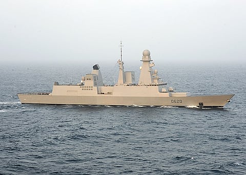The French Navy's Forbin, the first Horizon-class frigate to be completed, in 2009 (Photo: US Navy/Mass Communication Specialist 2nd Class Rafael Figueroa Medina)