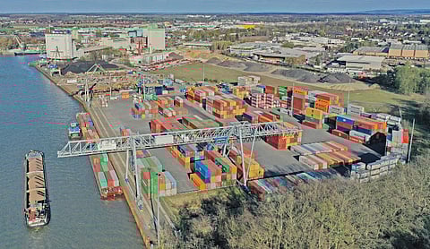 Port of Braunschweig (Photo: HHLA)