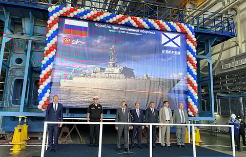 Keel laid for Russian Navy’s eighth Project 12700 minesweeper