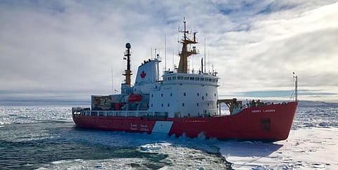 The Canadian Coast Guard icebreaker CCGS Henry Larsen (Photo: MarineTraffic.com/Mitch Purchase)