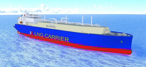 Construction starts on LNG carrier pair for K Line