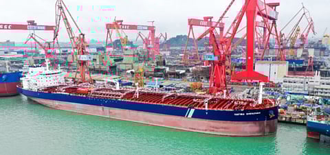 CSSC delivers fifth tanker in series to Vista Shipping