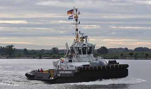 Louis Meyer takes delivery of second Damen newbuild tug