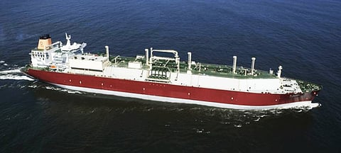 An LNG carrier built by Daehan Shipbuilding (Photo: Daehan Shipbuilding)