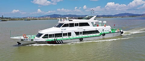 New patrol vessel for Changde City completes sea trials