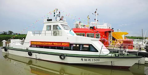 Jianglong Shipbuilding delivers survey vessel