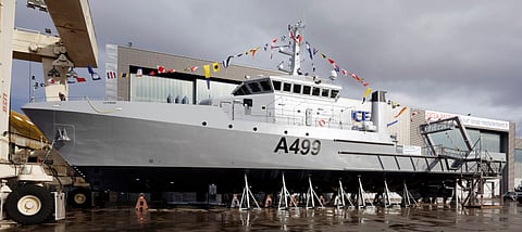 OCEA launches research vessel for Nigerian Navy