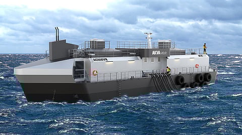 SinkabergHansen acquires Akva barge with innovative waterborne feeding system