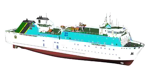 Keel laid for new ferry for Tanzania operator