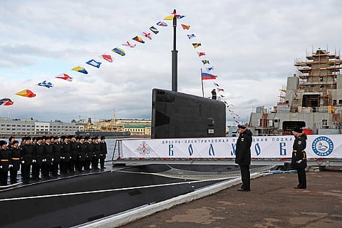 Russian Navy takes delivery of Project 636.3 submarine Volkhov