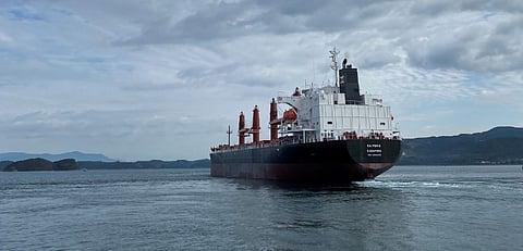 Oshima Shipbuilding delivers first bulker in series to China Navigation