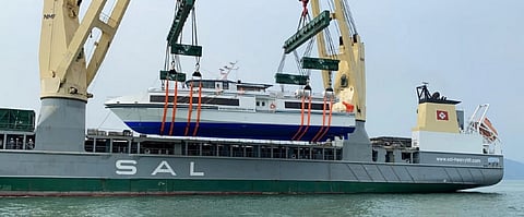 Ireland’s largest domestic ferry completes delivery voyage