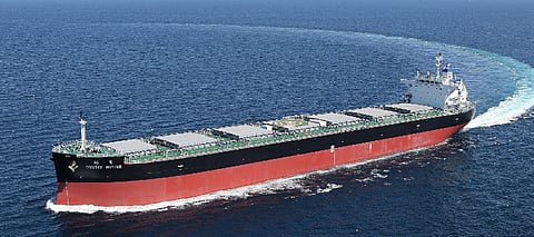 A bulk carrier owned by U-Ming Marine Transport Corporation (Photo: U-Ming)
