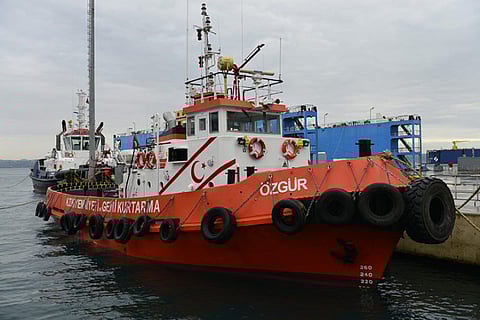 Sanmar completes tug rebuild for Northern Cyprus salvage operator