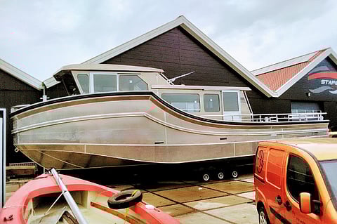 New multi-purpose craft for Texel owner nearing completion