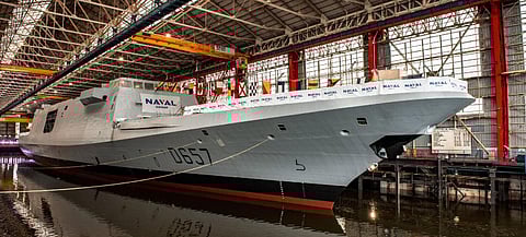 Naval Group floats out final FREMM frigate