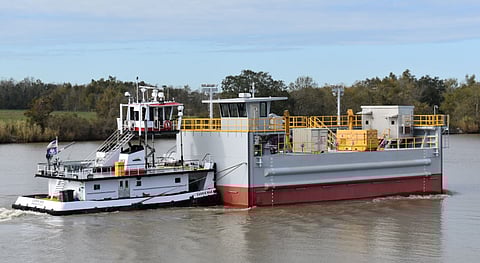 Bollinger delivers new flood gate to St. Mary Parish
