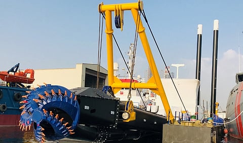 Albwardy Damen launches cutter suction dredger